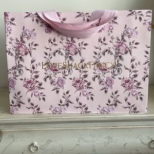 LoveShackFancy LARGE Pink Floral Gift Bag